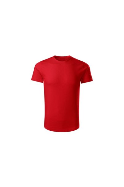 Malfini Ανδρικό T-Shirt, 100% Βιολογικό Βαμβάκι, Μονό Ζέρσεϊ, Γιακάς από Ελασ...