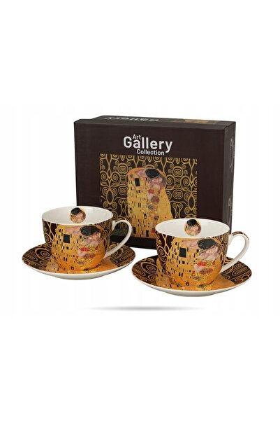Duo Cești de cafea - Auriu
