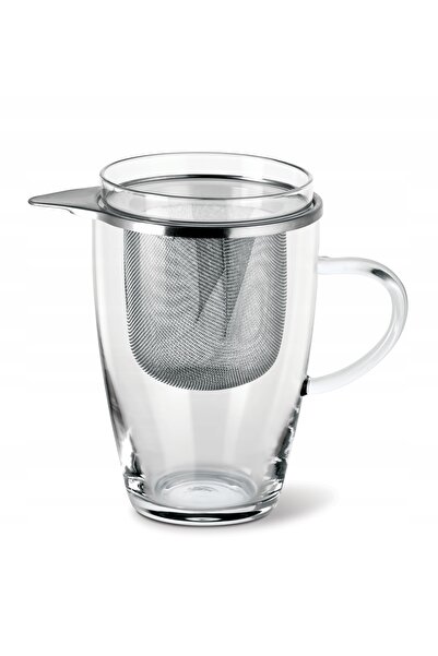 Thermo AROMA Cană de sticlă termorezistentă cu infuzor 0.4L