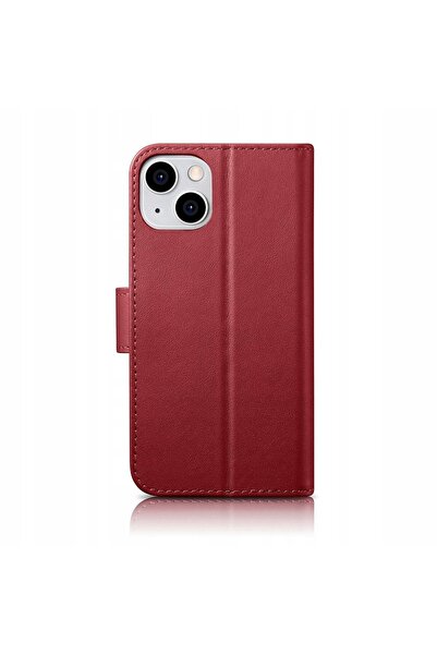 NO BRAND Husă 2 în 1 din piele, tip portofel, cu protecție RFID, pentru iPhon...