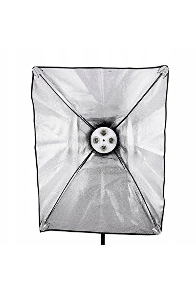 ZOLTA Kit de iluminat studio 2-în-1, lumină continuă, 4 becuri și softbox 50x...