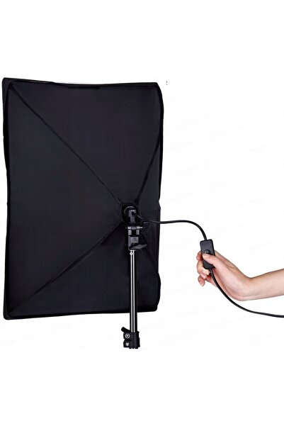 Retoo Lămpi fotografice X2 LED cu suport softbox și becuri