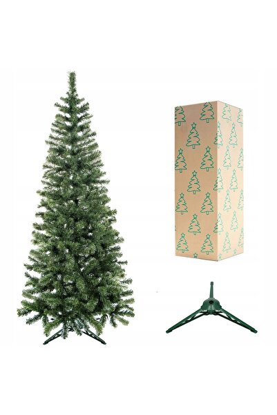 Springos BRAD ARTIFICIAL DE CRĂCIUN VERDE DENS 120 cm CU SUPORT MĂRĂȘINĂ PINĂ...