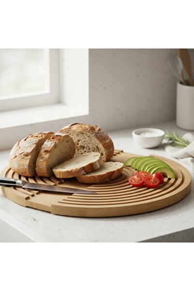 Home Styling Collection TĂIETOR DE LEMN DIN LEMN DE MANGO GALBEN, CERTIFICAT ...