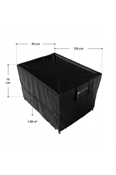 Juskys Husă 120X90X75 pentru mobilier de grădină, masă și scaune, impermeabil...