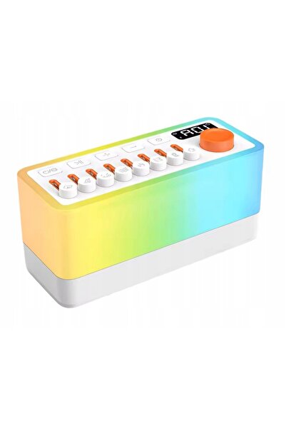 NO BRAND Boxă Bluetooth fără fir cu lumină de noapte și sunete de natură pent...