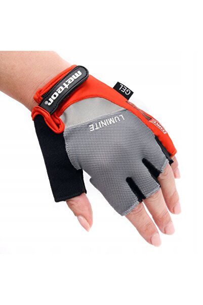 Meteor Mănuși de ciclism pentru bicicletă, scurte, cu gel GX33 XXS, gel elastic