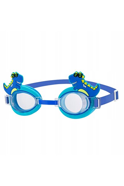 Spokey Set pentru piscină: cască de silicon albastră + ochelari de înot pentr...