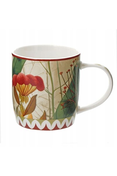 NO BRAND ROSE&TULIPANI MIRABILIA Set de 2 căni 420 ml, roșu