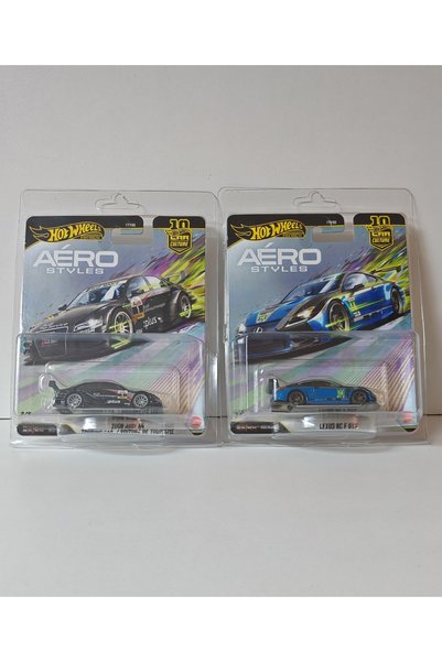 HOT WHEELS PREMIUM CAR CULTURE AERO STYLES SERİSİ - 2008 AUDI A4 / LEXUS RC F...