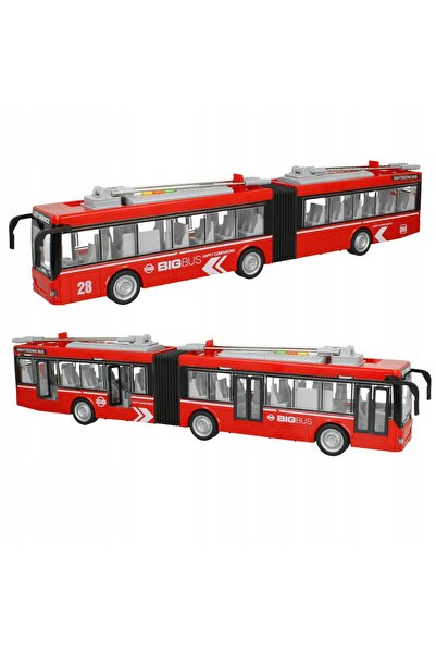 Allvo Autobuz interactiv mare, cu uși care se deschid, sunete și lumini de or...