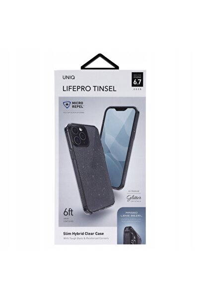 uniq Husă pentru iPhone 12 Pro Max LIFEPRO TINSEL OCHRONNE