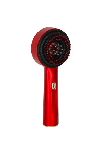 Ikonka Masajor electric pentru scalp, perie de masaj cu infraroșu