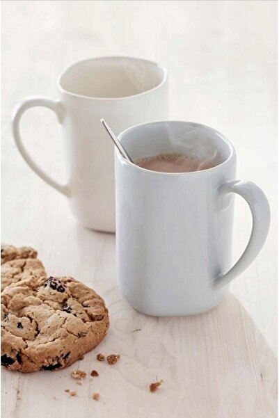 NO BRAND Cană Portmeirion 400ml, universală, clasică, albă, pentru cafea