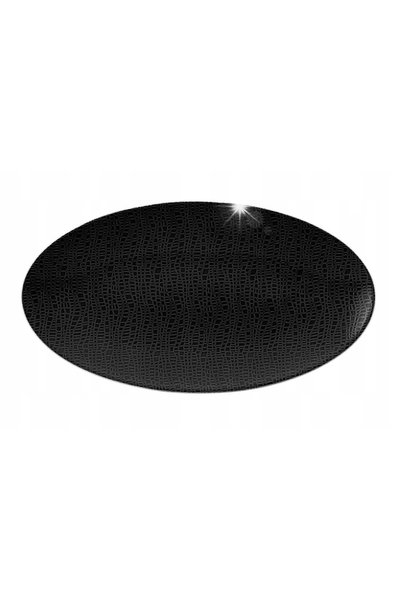 Seltmann- Weiden Bavaria SELTMANN LIFE FASHION Platou oval negru glamuros 33 ...