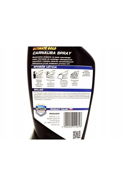 Tenzi Ceară spray Carnauba 0.6L. - TZ D 41 0698