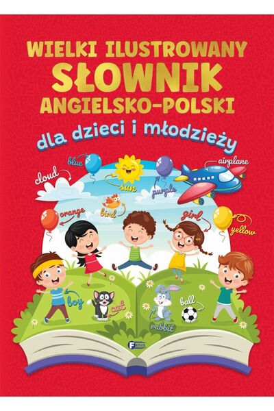 NO BRAND Dicționarul Ilustrat Anglo-Policzki Mare pentru Copii și Tineri