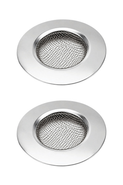 Mithra Life 2 Pieces Small Size Stainless Steel Sink Strainer 7.5 cm Mit1372