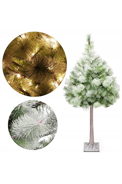 Springos BRAD DE CRĂCIUN 150cm PIN 72 LED-uri ALB CALD LUMINOS