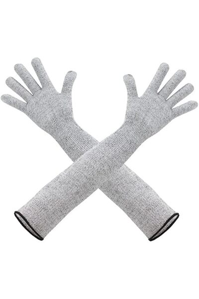 Arabest Gardening Gloves, 45cm, Puncture-Resistant, Thorn Protection, for Ros...