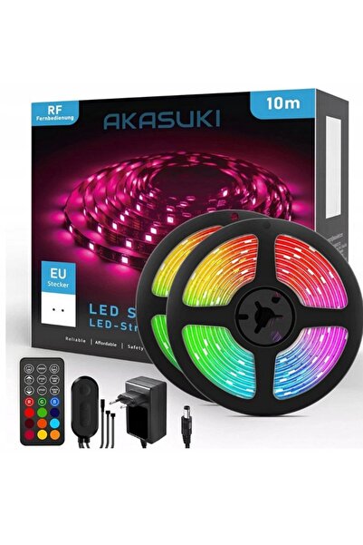 NO BRAND Lumini LED colorate 5M RGB cu telecomandă pentru iluminat
