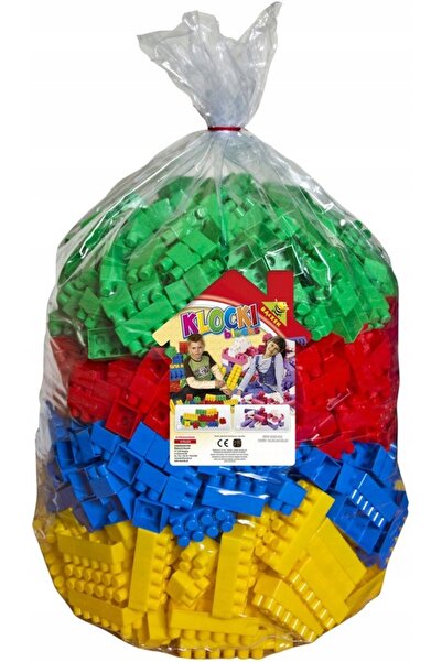 baczek Set de blocuri mari din plastic, 960 de piese, pentru construcții, 28mm