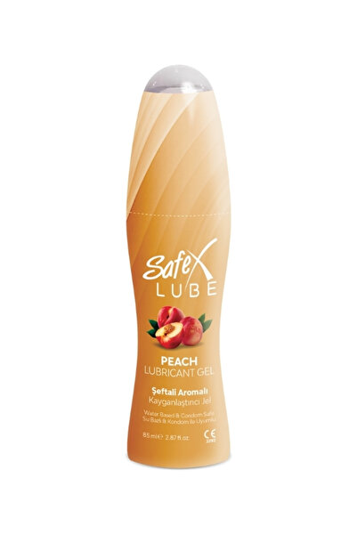 Safex Lube Kayganlaştırıcı Jel Şeftali 85 ml