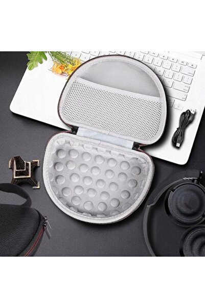 Strado Husă rigidă pentru căști cu fermoar, compatibilă cu JBL Tune 500BT T50...