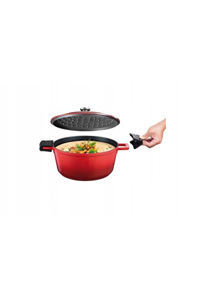 TESCOMA Oală cu capac BORDEAUX ø 24 cm, 4.7 l