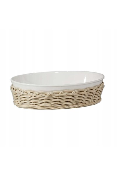 La Porcellana Bianca Midollino Coș de răchită pentru produse de patiserie 23