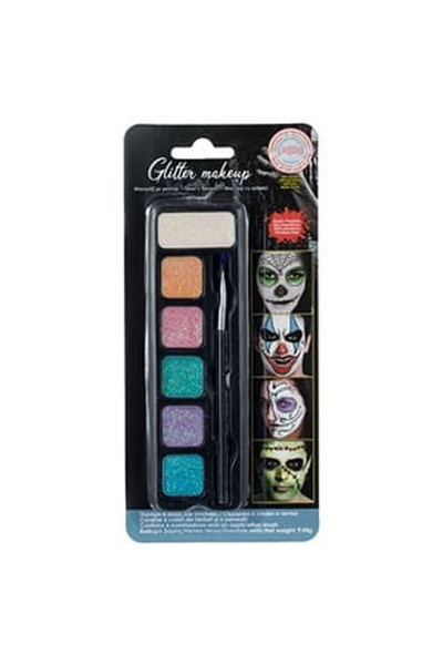 OEM Halloween Makeup Set with Glitter Eyeshadow & Brush