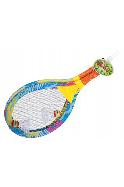 Ikonka Mingi de tenis și volane luminoase cu LED-uri