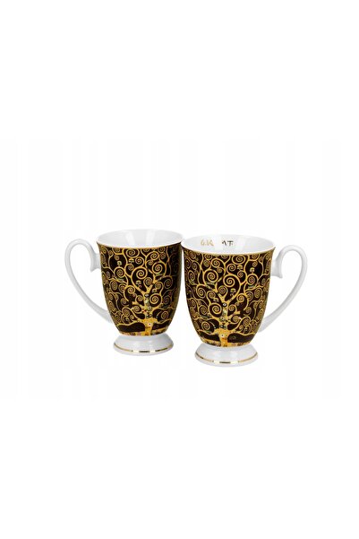 Duo SET DE 2 CĂNI DE PORȚELAN Golden Line, 320 ml