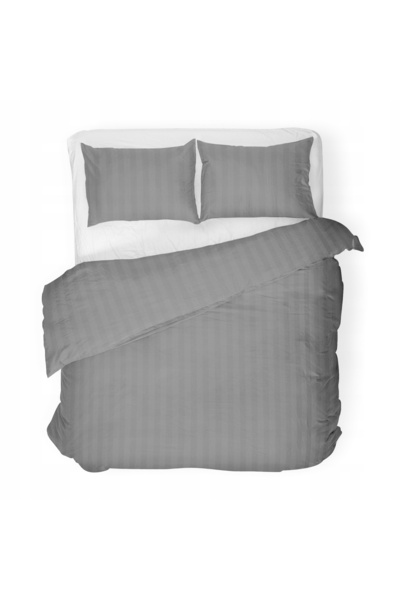 Homla Lenjerie de pat AGNES satin gri 160x200 + 2*70x80 cm
