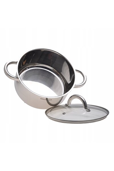 Ofenbach Set de vase de gătit cu capac, din oțel, pentru gaz și inducție, 3L