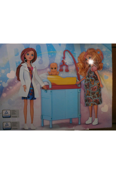 ELEFUN Păpușă ROXIE pentru ginecologul + accesorii