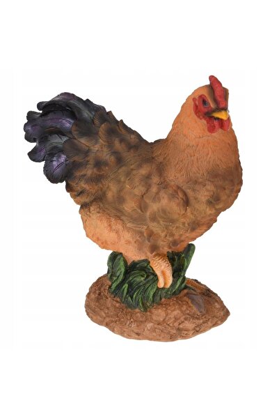 Progarden KURA KOGUT figurină colorată Sculptură de grădină Decorațiune pentr...