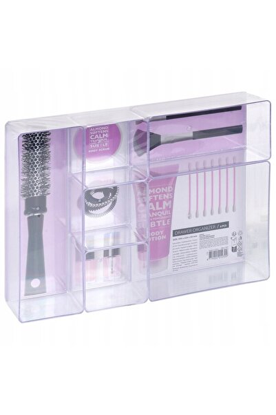 Orion Organizator cosmetic pentru rujuri și pensule de machiaj, cutie acrilică