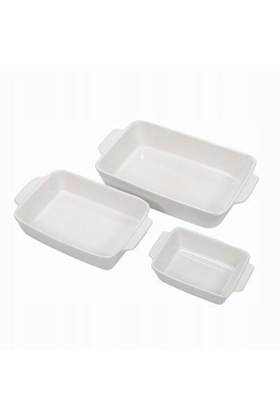 Excellent Houseware 3x Vas ceramic rezistent la căldură pentru copt, fript și...