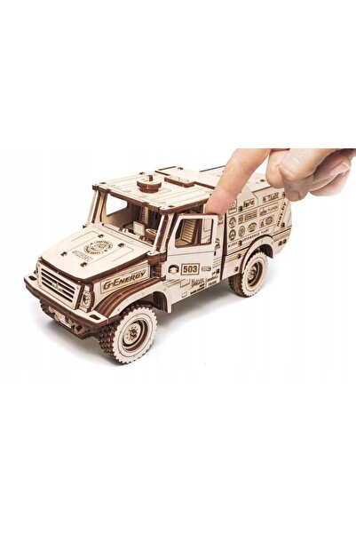 NO BRAND Puzzle 3D din lemn, camion MAZ 6440PR, kit de asamblare DIY