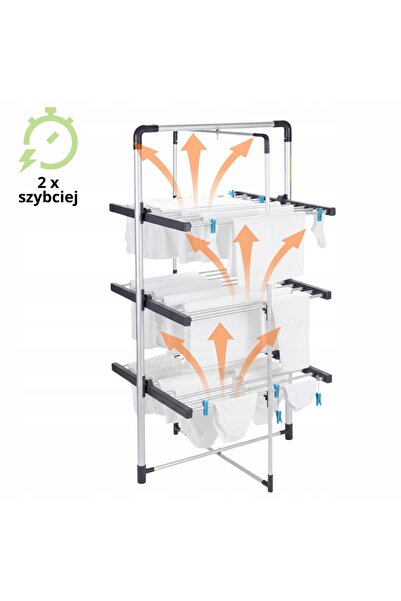 Kamille Uscător de rufe electric de 300W