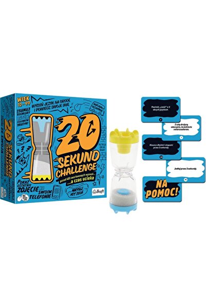NO BRAND TREFL GRA 20 SECONDS CHALLENGE PROVOCARE SOCIALĂ