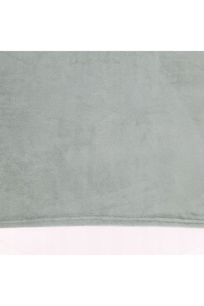 NO BRAND Pătură din poliester cu blană, 180 x 220 cm, bej, moale