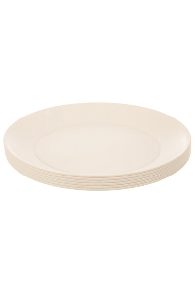 Vilde SET DE FARFURII DE MASA PLATE DIN PLASTIC, REUTILIZABILE, 23,5 CM, 6 BU...