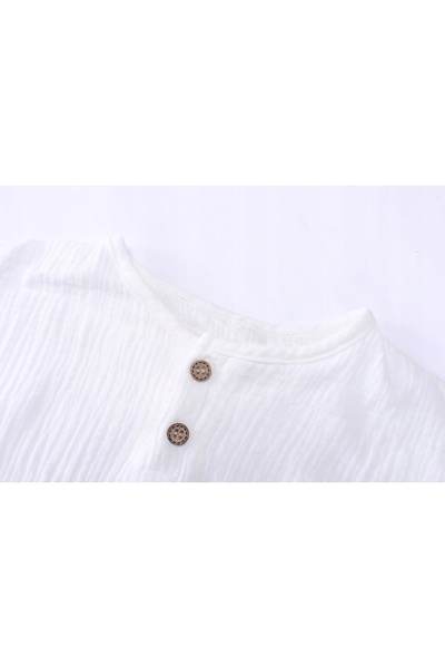 NO BRAND SET TRICOU ALB CU ȘORTURI GRI, SET COPII GRI 110