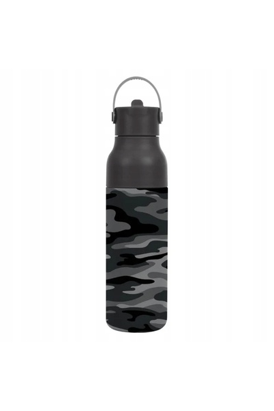 NO BRAND Sticlă de 500ml. gri moro, Sport