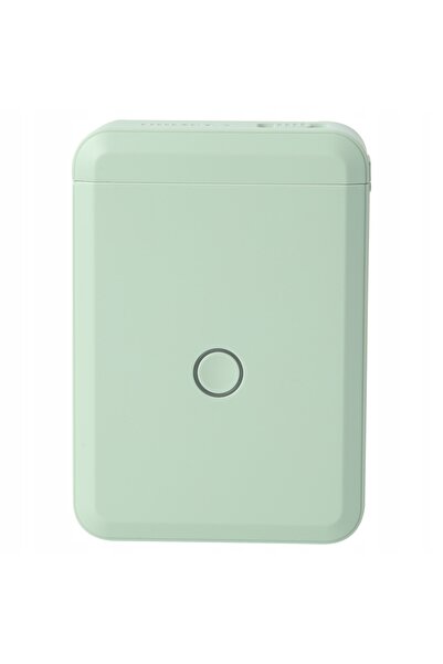D110 Imprimantă termică NIIMBOT verde + 1 rolă de etichete autocolante PL