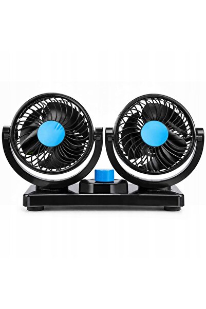 AGMITY Ventilator auto dublu, rotativ 360°, 12V, puternic
