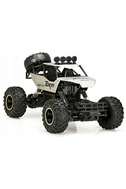 Leopard Mașină mare cu telecomandă RC, metalică, off-road 4x4, 2 baterii