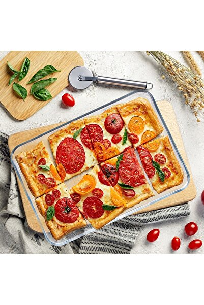 Orion Vas de sticlă termorezistent pentru coacerea tartelor și a preparatului...